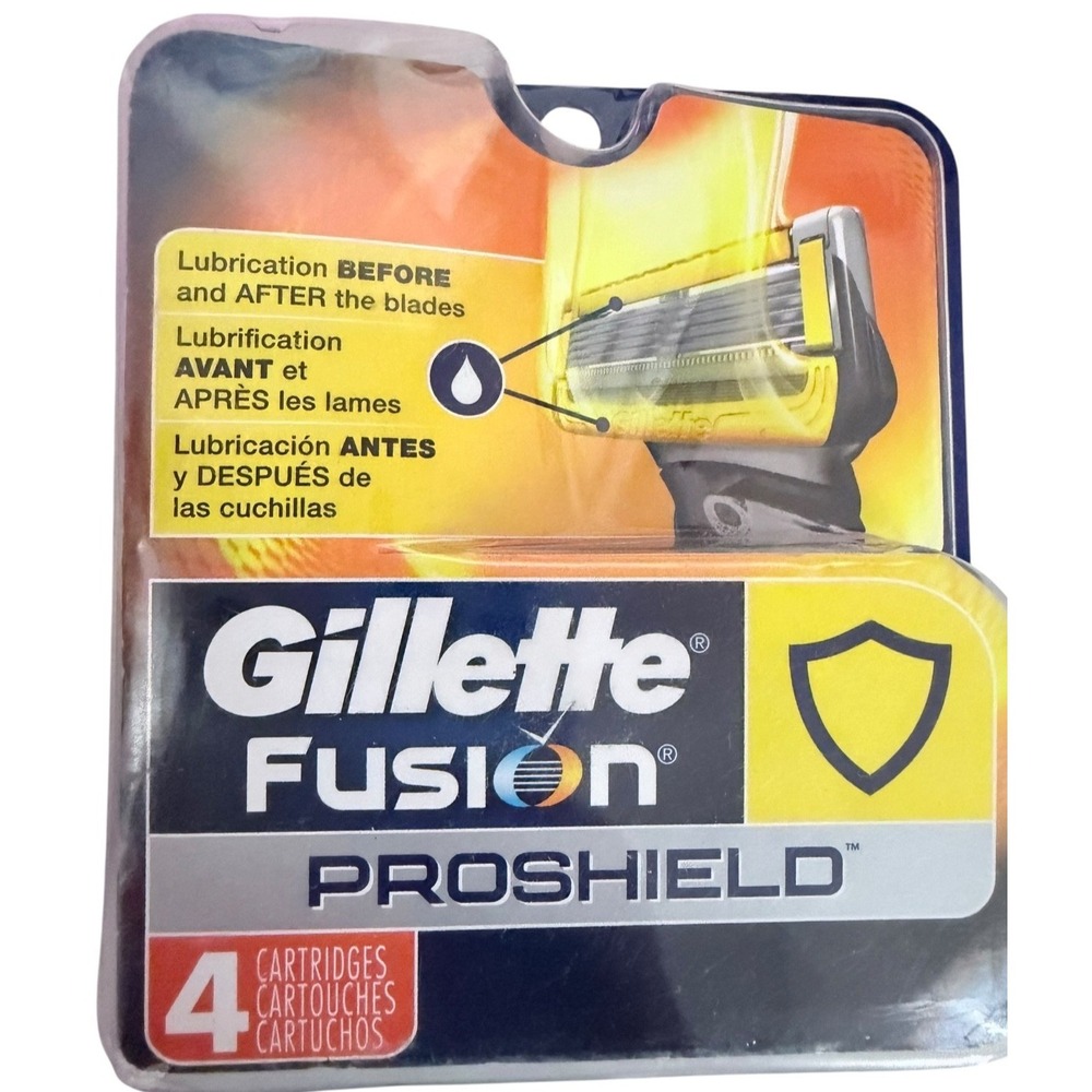 Gillette Fusion ProShield Razor Blades 4 Pack  Hair Removal